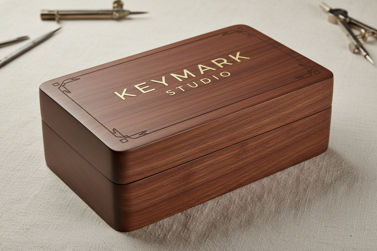 Keepsake box with the keyword KEYMARK STUDIO